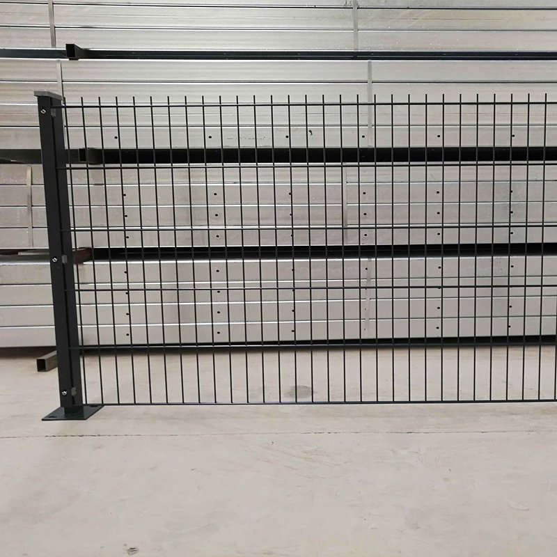 Manufacture High Quality Galvanized Fence Panels 2D Double Wire Fence 656 868 Mesh Galvanized Fence Panels