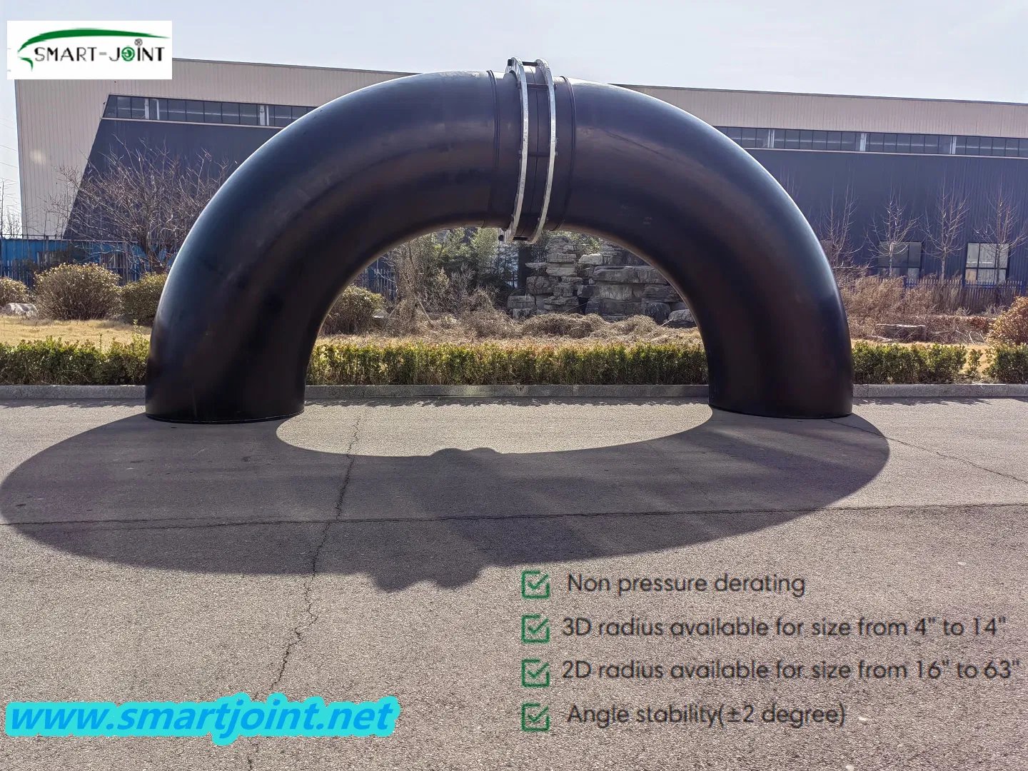 Smart Joint HDPE Large Size Elbow