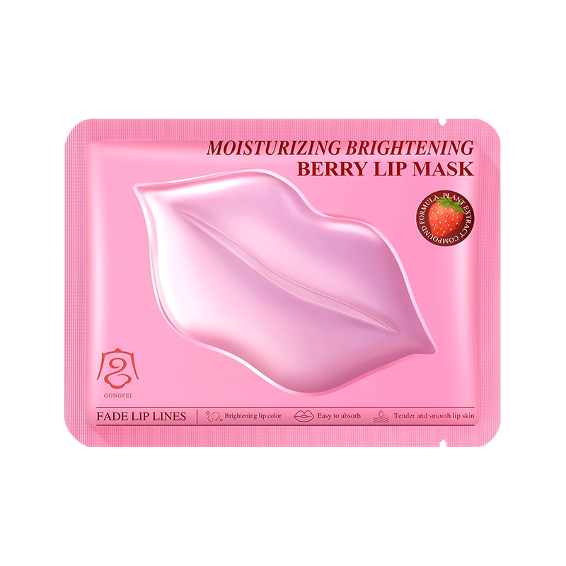 Moisturizing Lip Plumping Fruit Berry Strawberry Crystal Lip Mask