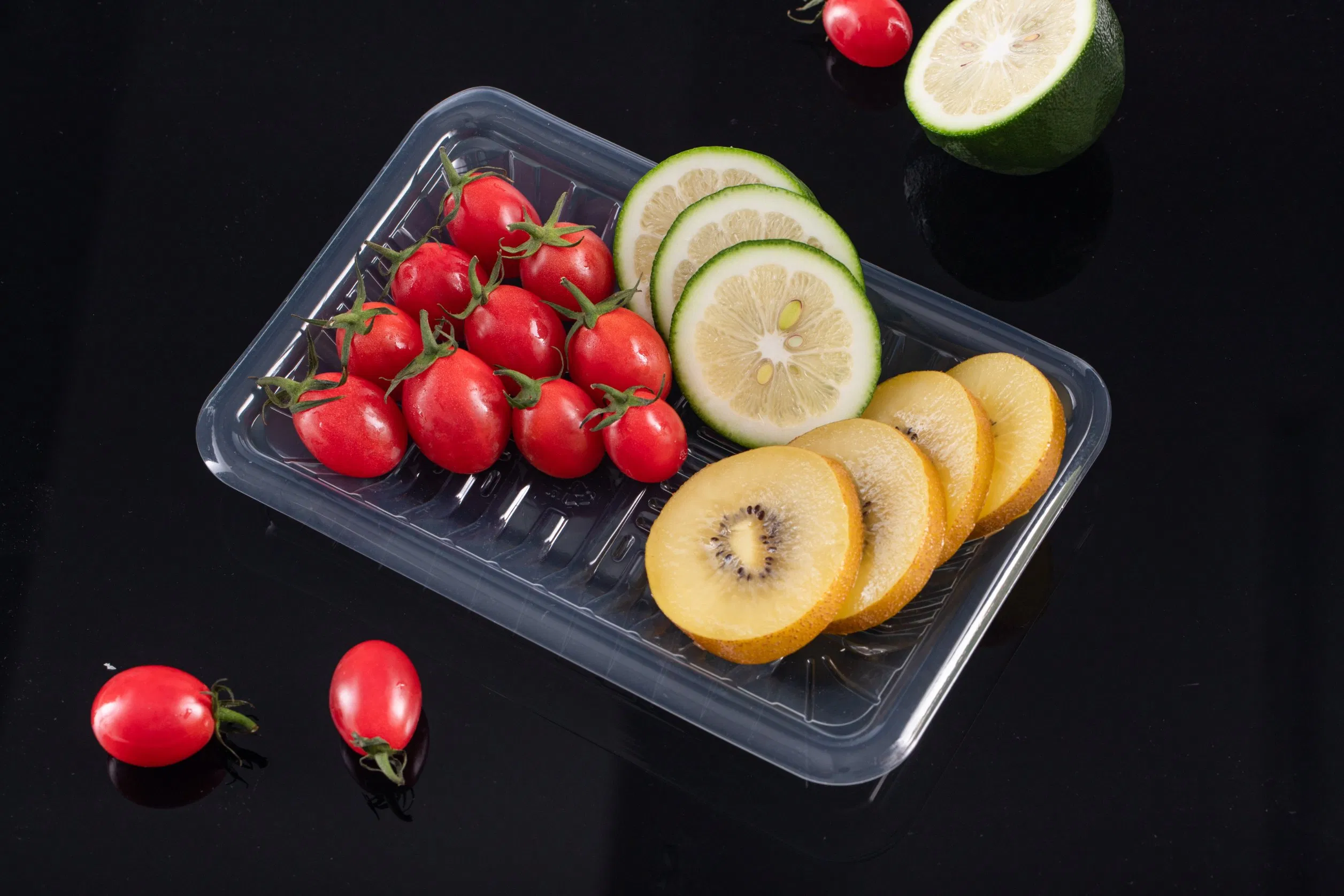 PLA Food Grade Biodegradable Compostable Tray for Meat/Fruit/Vegetable