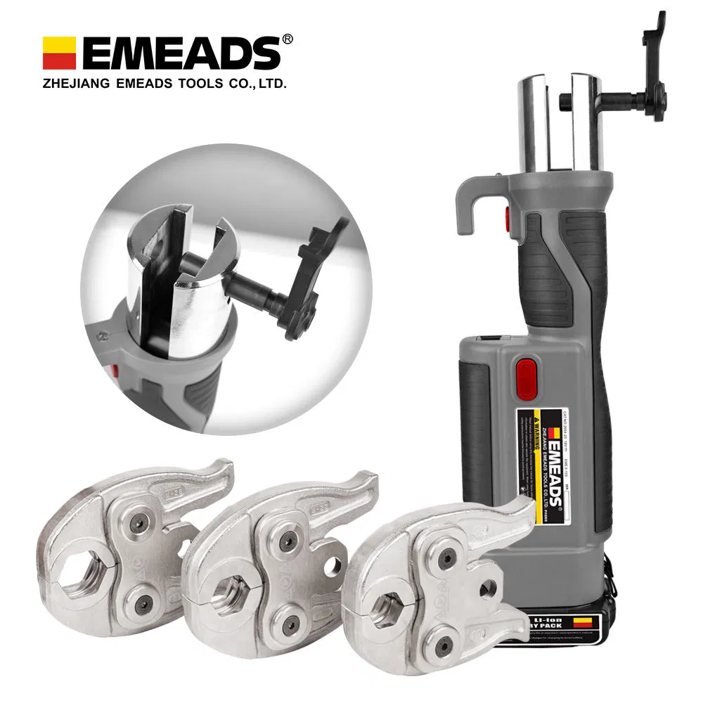 Emeads Ges-1525 Electric Copper Press Hydraulic Plumbing Tool for Battery Pipe Crimping