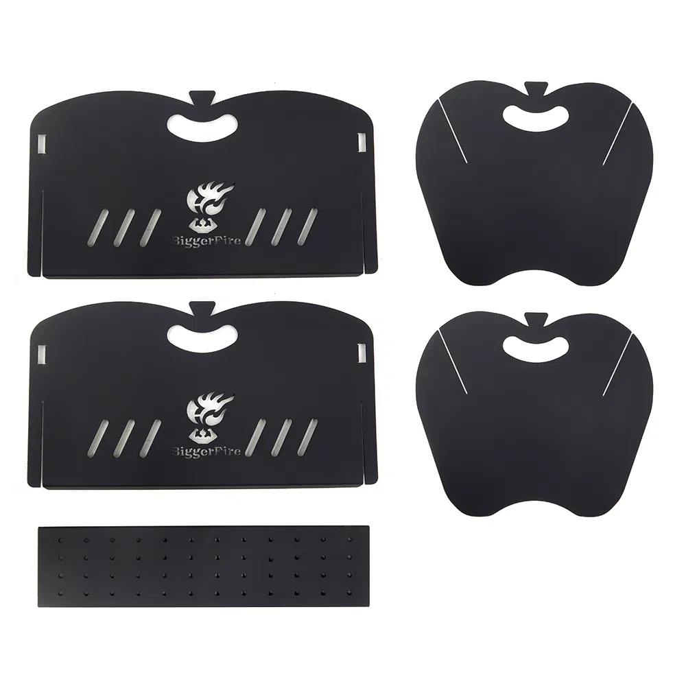 Outdoor Winter Heating Firepit Camping Folding Garden Log Burning Fire Pit