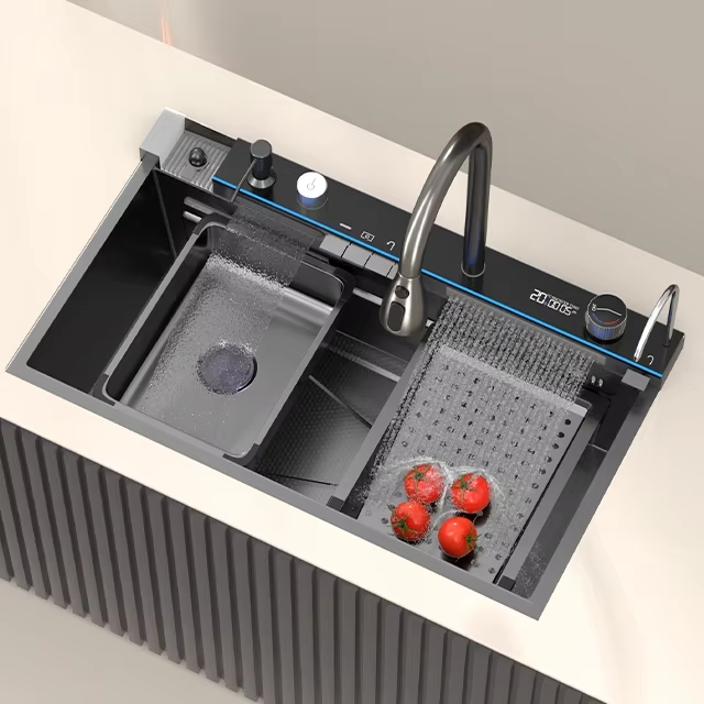 Modern Stainless Steel Smart Sink: Perfect for Any Kitchen Design