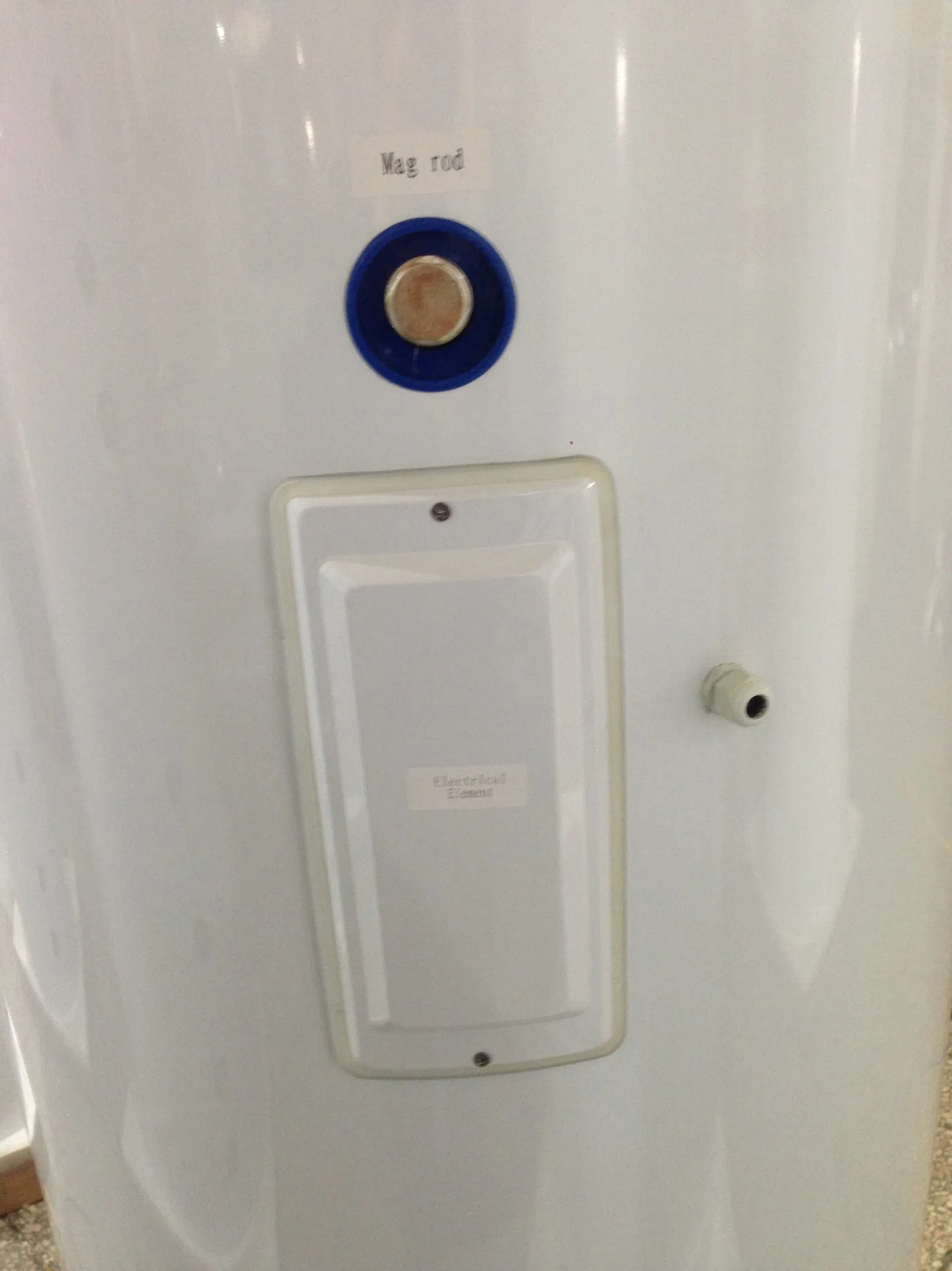 Solar Hot Water Tank with Electric Heating Element