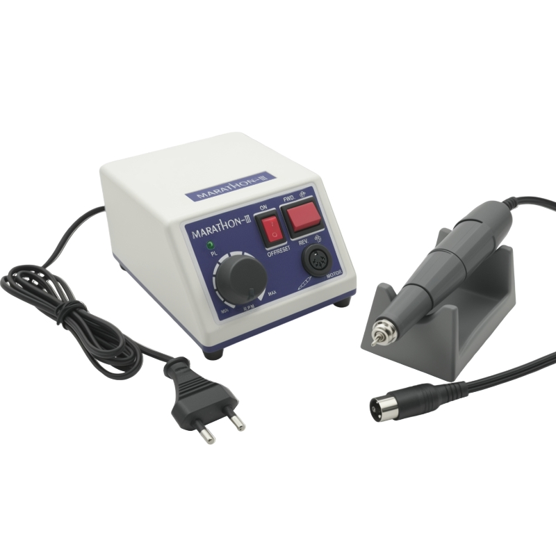 45000rpm Manicure Marathon-3 Portable Dental Laboratory Micromotor Polishing Handpiece Nail Drill
