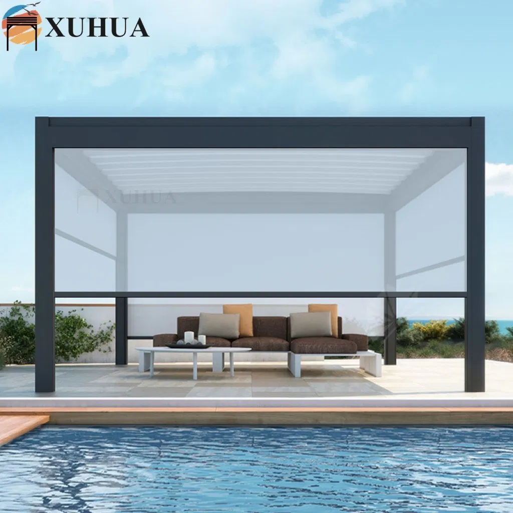Xuhua Factory Customized Manufacturer Outdoor PVC Vertical Exterior Roller Blinds Shades Shutters