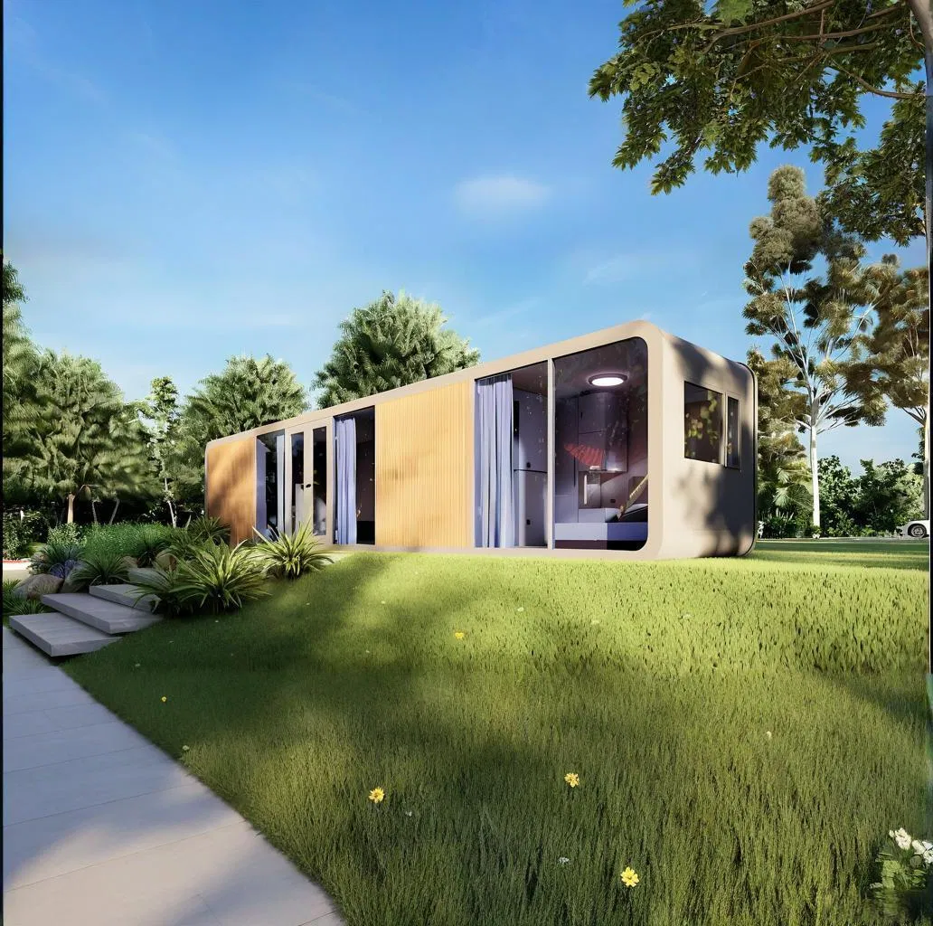 Advanced Apple Capsule Cabin Customized Interiors