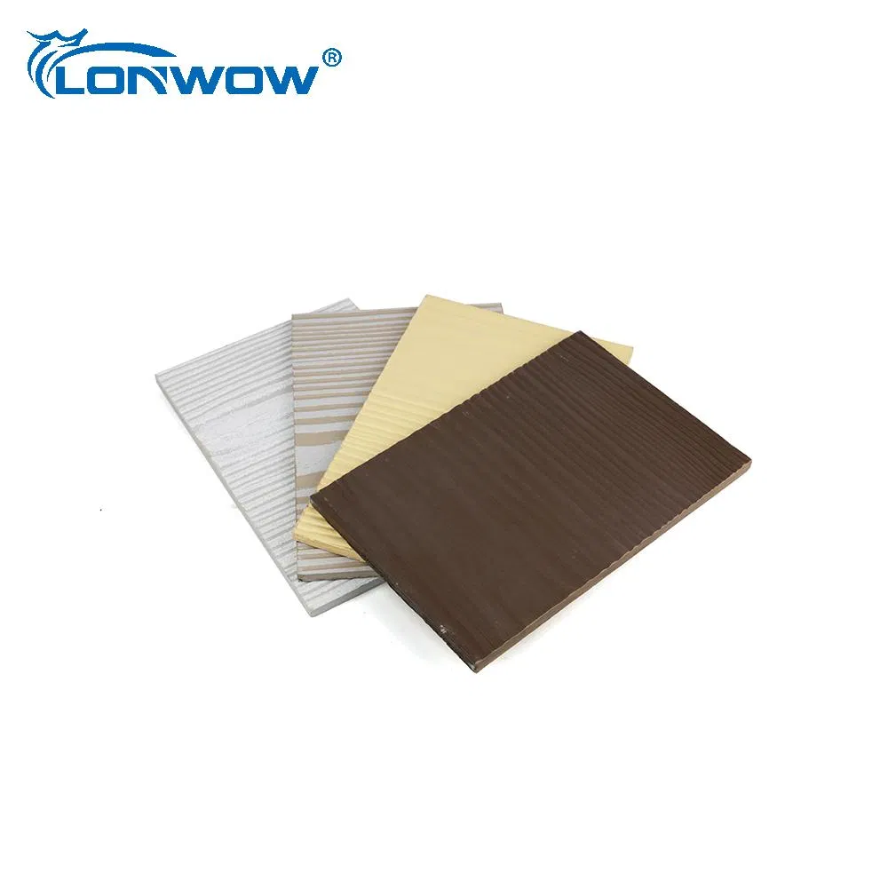 Wood Grain Fiber Cement Board Decorative External/Internal Walls