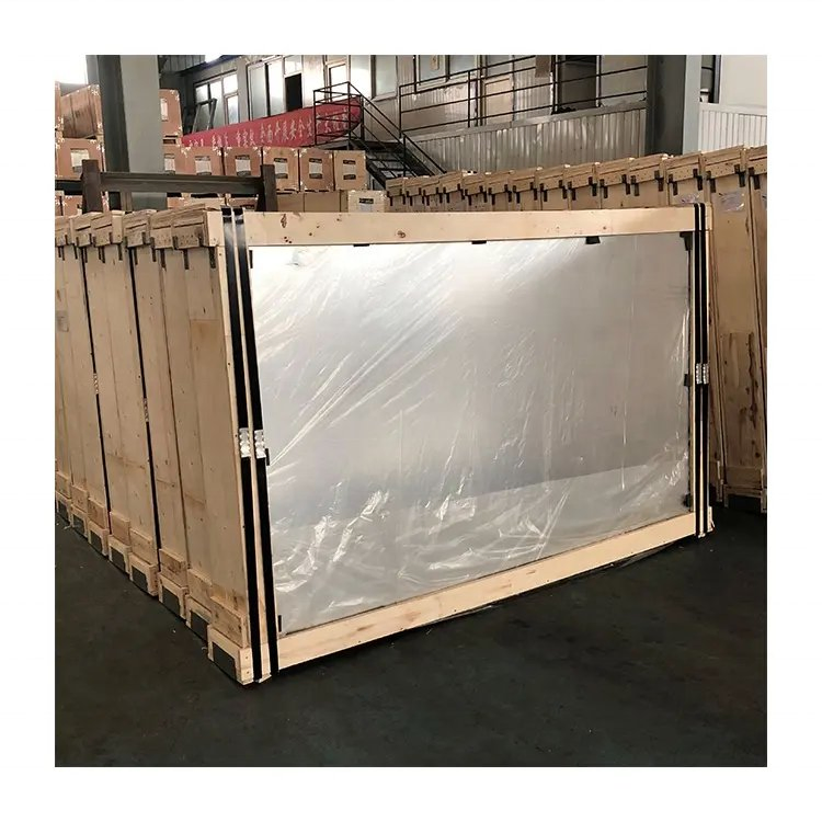 High Reflection Clear Float Glass Aluminum Mirror with Pencil Round Edge