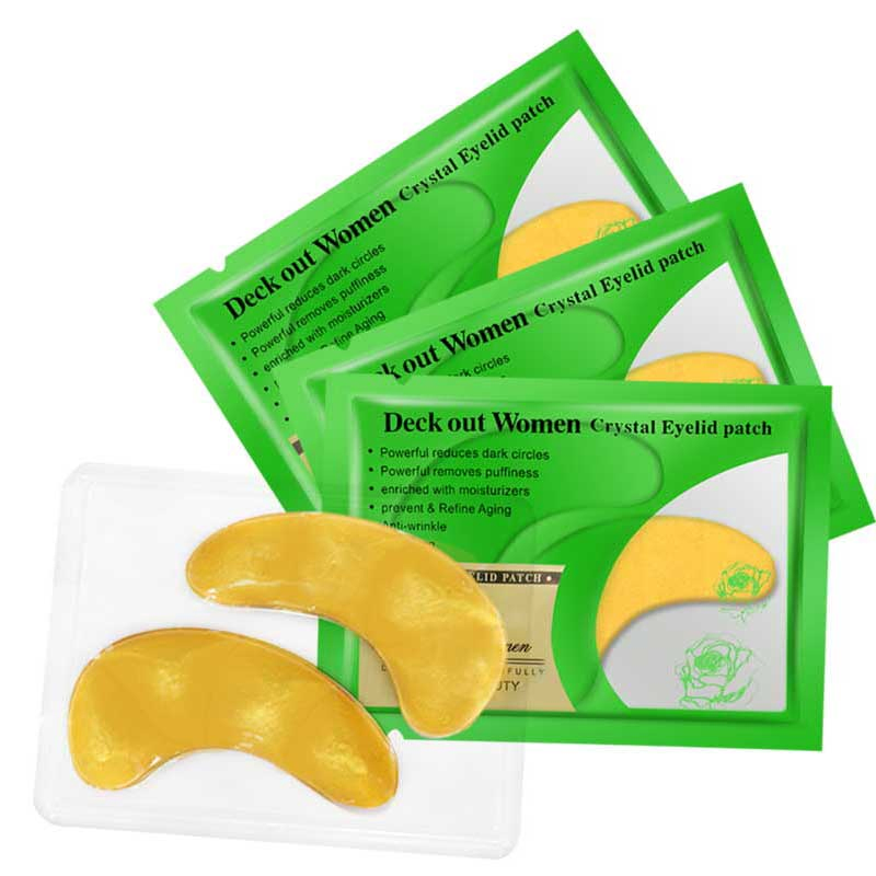 China Manufacturer Eyes Treatment Deep Moisturizing Collagen Anti-Wrinkle 24K Gold Gel Eye Mask
