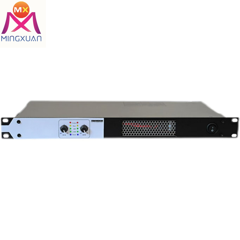 Professional Two-Channel Pure Rear Stage High-Power Amplifier 1u Digital