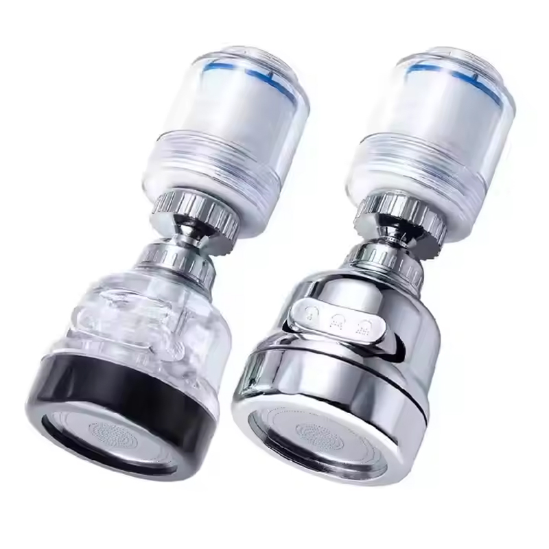 Кухонный смеситель Sanipro New 360° с фильтром и антибрызговой насадкой