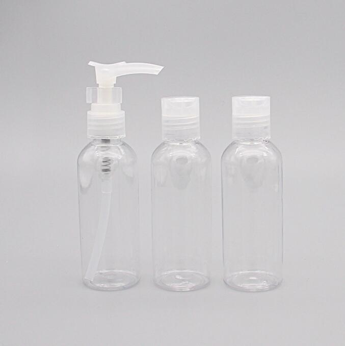 Beauty Travel Container Pet Bottle Set for Cosmetics
