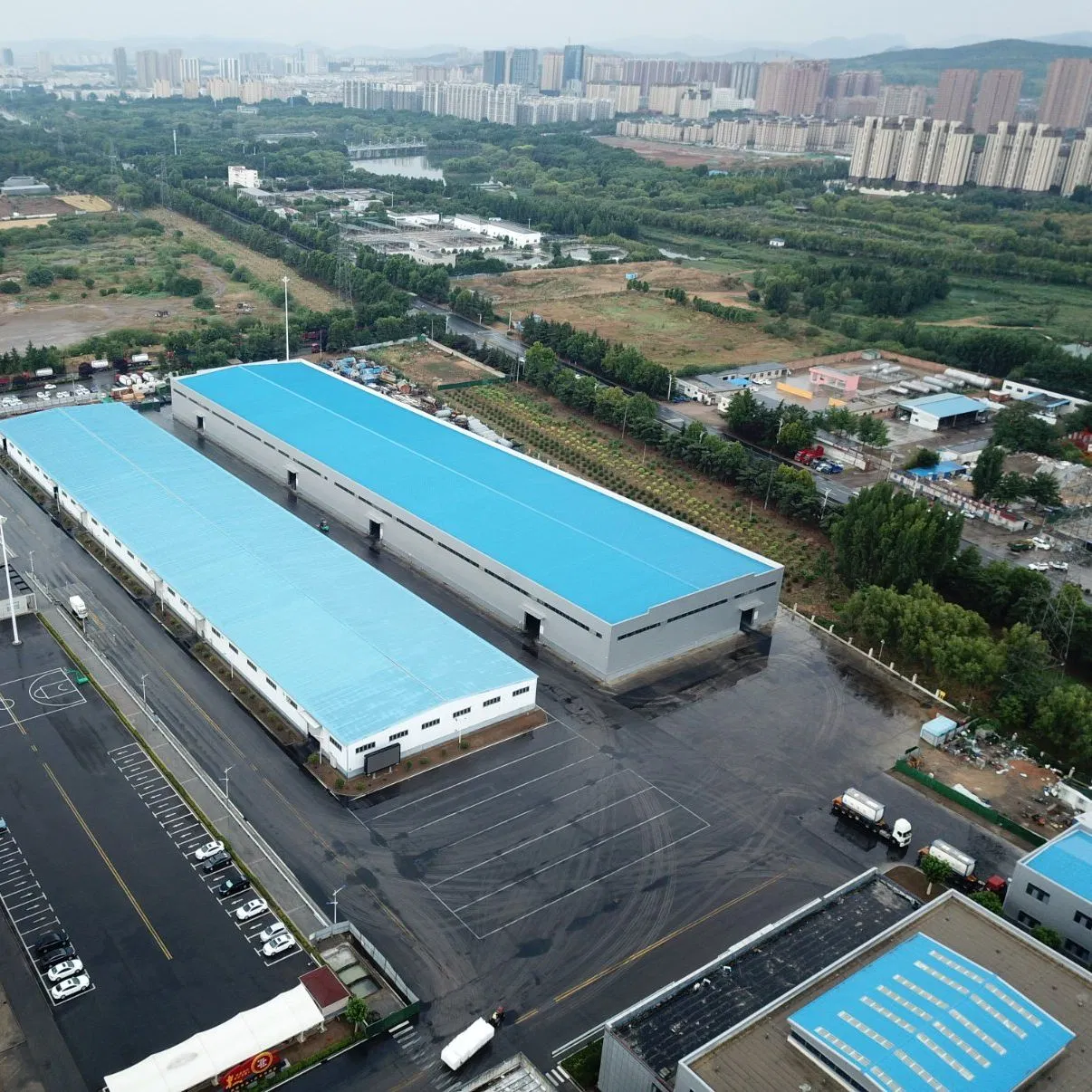 Storage Shed Industrial Construction Building Steel Structure Warehouse