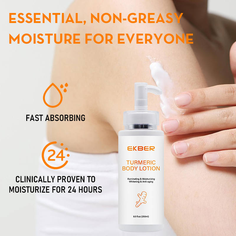 Body Cream Bleaching Whitening Turmeric Body Lotion Easy Glow