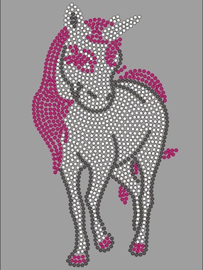 Декор стразы горный хрусталь орел для одежды