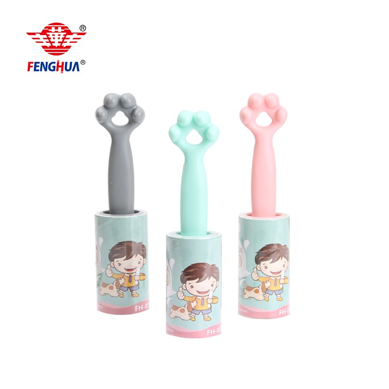 30 Sheets Diagonal Cutting Paper Sticky Lint Roller for Clothes Pet Hair