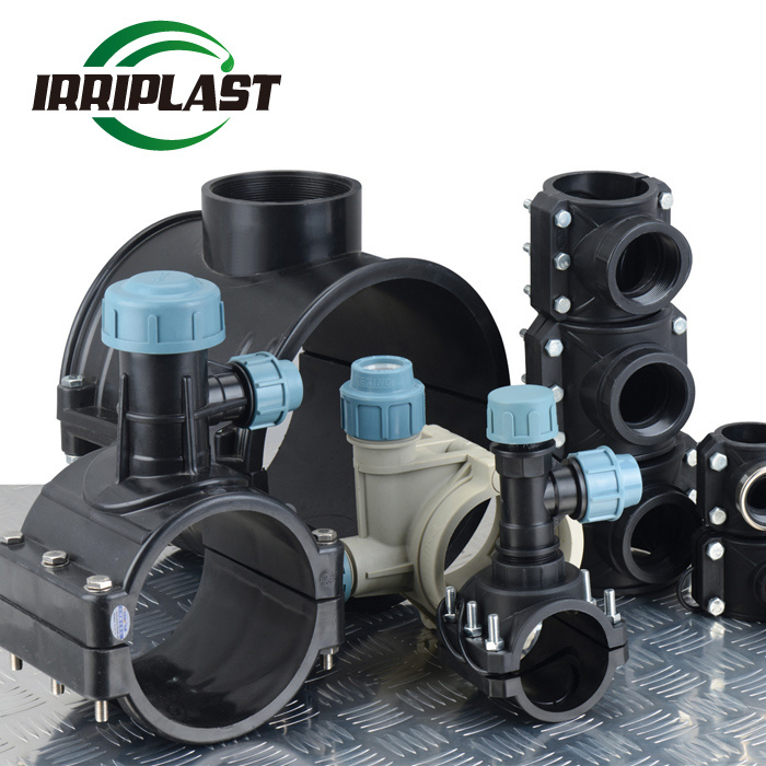 CE Approved Press Connection Plastic Pipe Fitting Compression Fittings PP with Good Service