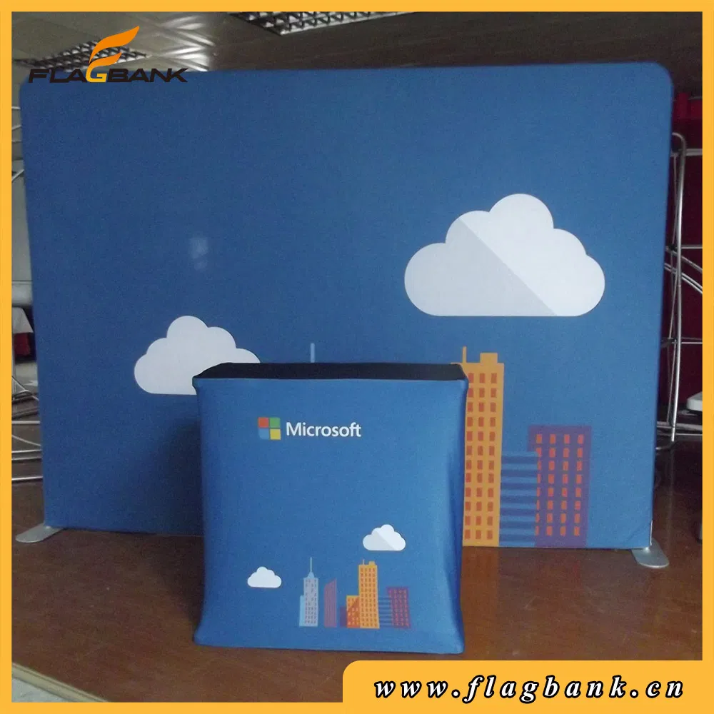 Straight Tension Fabric Backwall Display, Pop up Banner