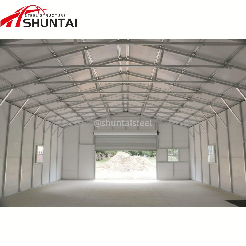 Economical Steel Frame Structure Metal Workshop Industrial Prefabricated Steel Warehouse