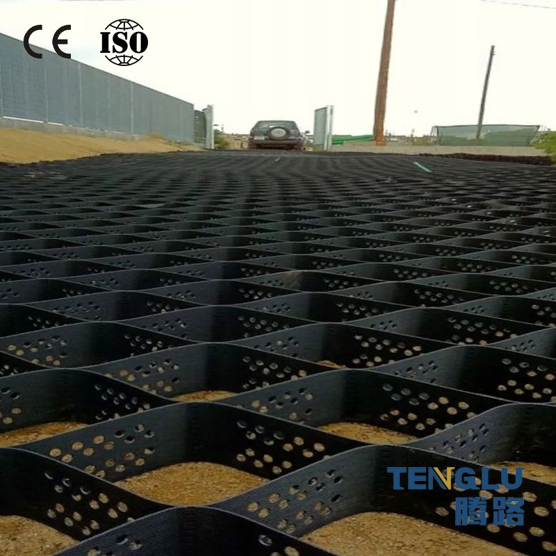 1 0-1 5mm Thick Hpde Geocell for Quality Foundation Reinforcement Solutions for Enhanced Friction in Steep Slopes and Driveway Foundations