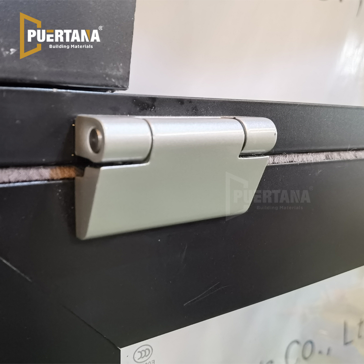 Thermal Break Aluminium Gas Strut Pass Through Windows Top Hung Aluminum Push out Flip up Awning Window for Kitchen Bar