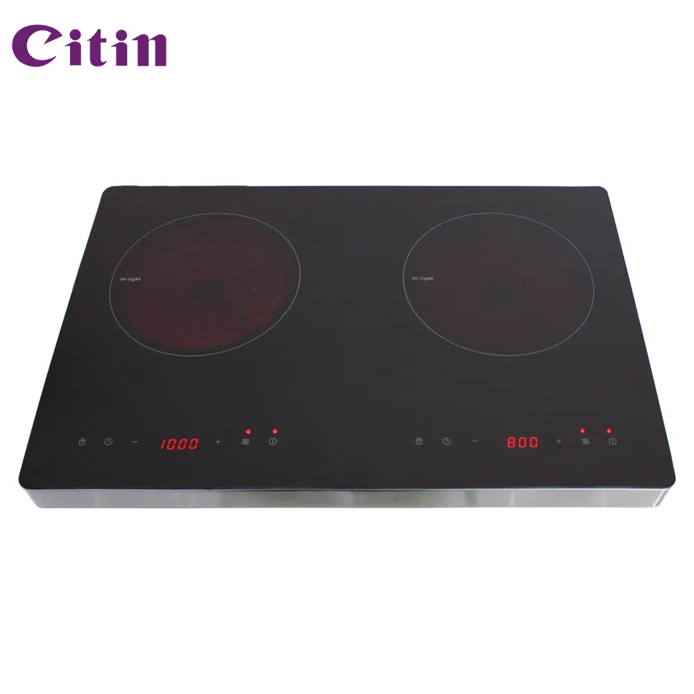 High Power Ceramic Stove with Sensor Touch and Double Zones
