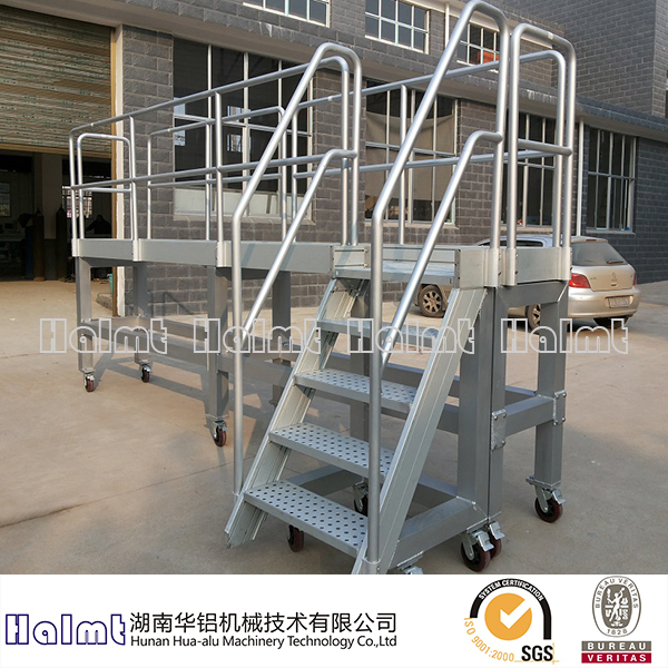 China Factory Customized Industrial Aluminum Work Platform