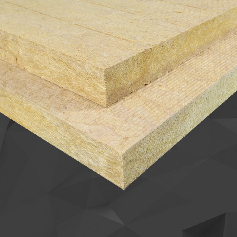 200kg/M3 Soundproofing Rock Wool ISO Certificate Board Heat Absorbing Rock Wool Lana De Roca Building Materials