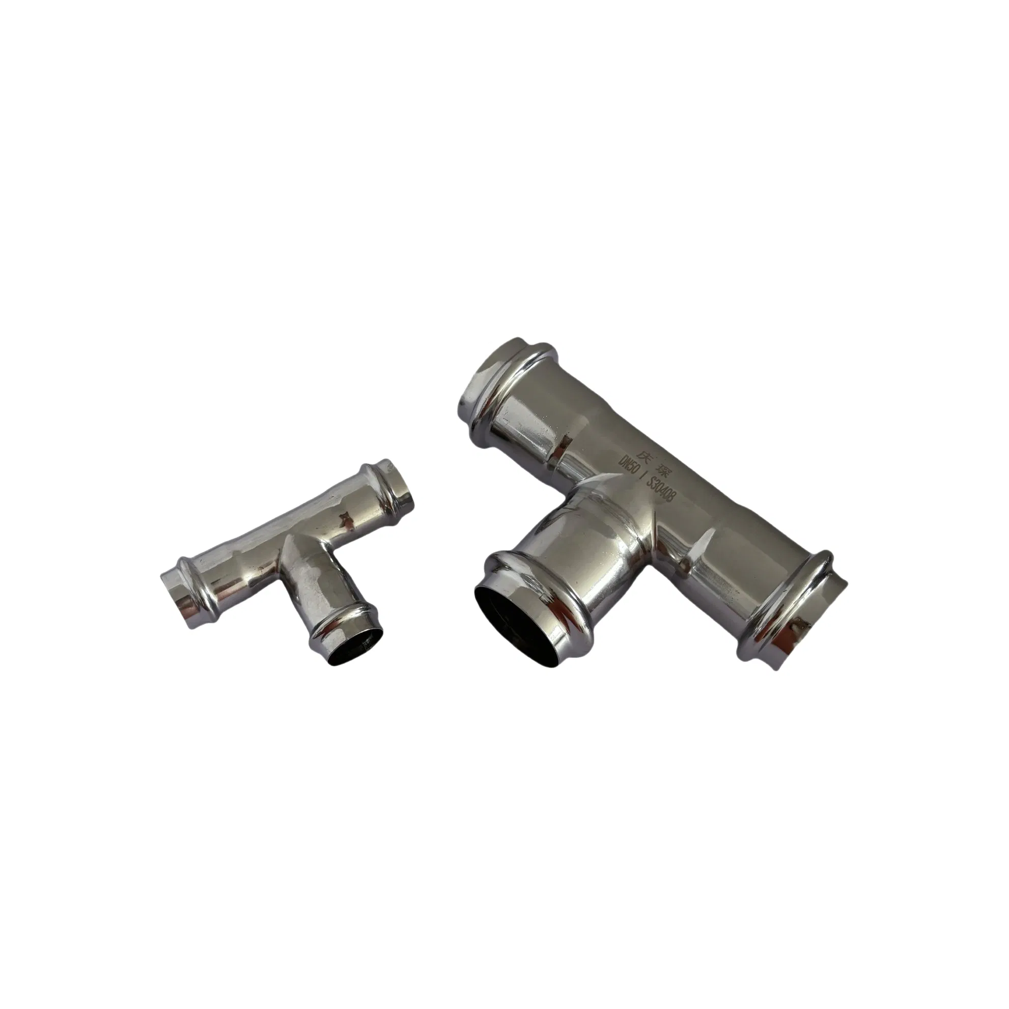 Reliable Industrial Tee Pipe Connector in Durable Stainless Steel
