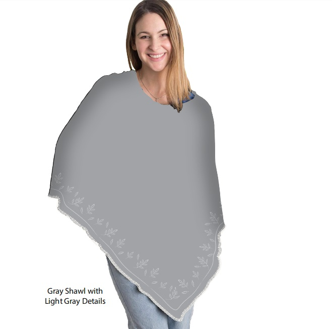 Soft Breathable Rayon Material Elastic Baby Nursing Shawl