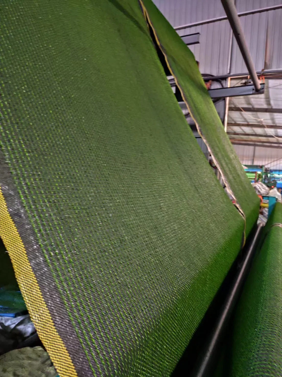 Lush Green Artificial Grass Sunshade for Outdoor Spaces