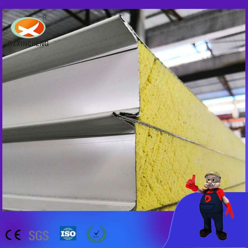 Sound Insulation Waterproof XPS Sandwich Foam Panel for Steel Structure Building