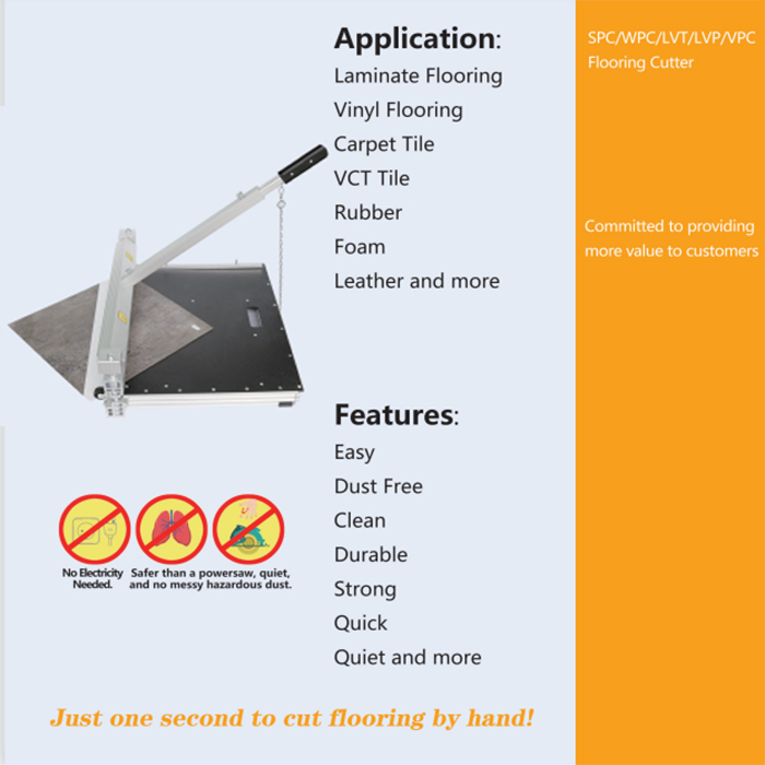 Vinyl Laminated Spc Flooring Tools Vinyl Strip Cutter