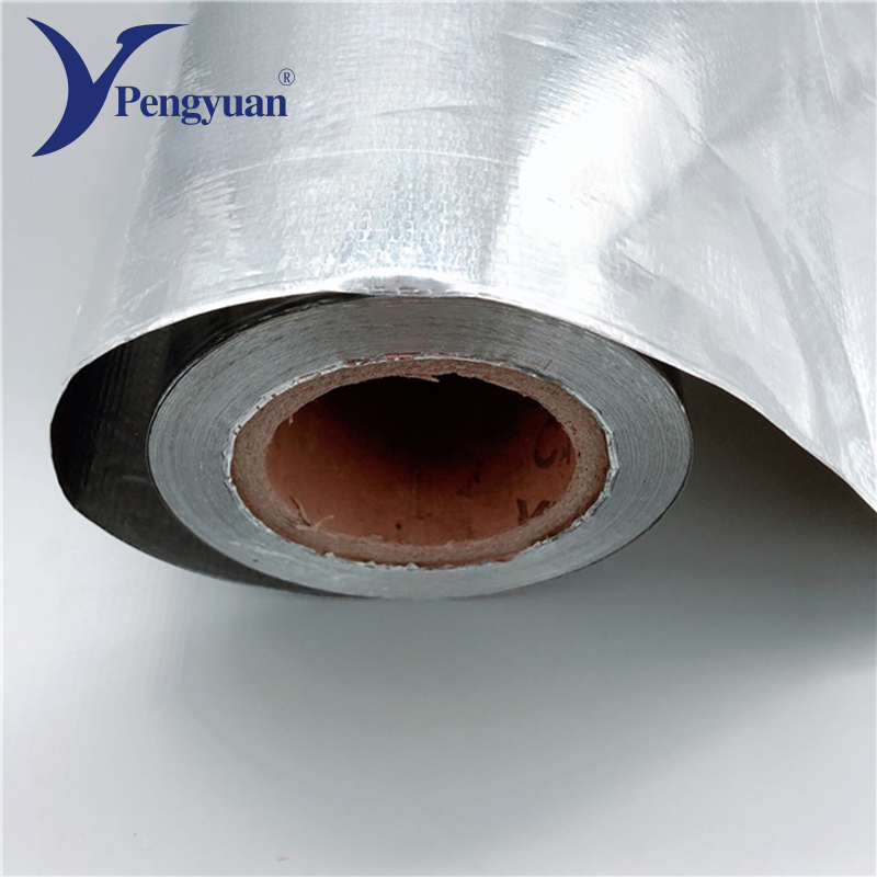 China Factory Insulation Building Material Aluminum Foil Woven Fabric Thermal Material