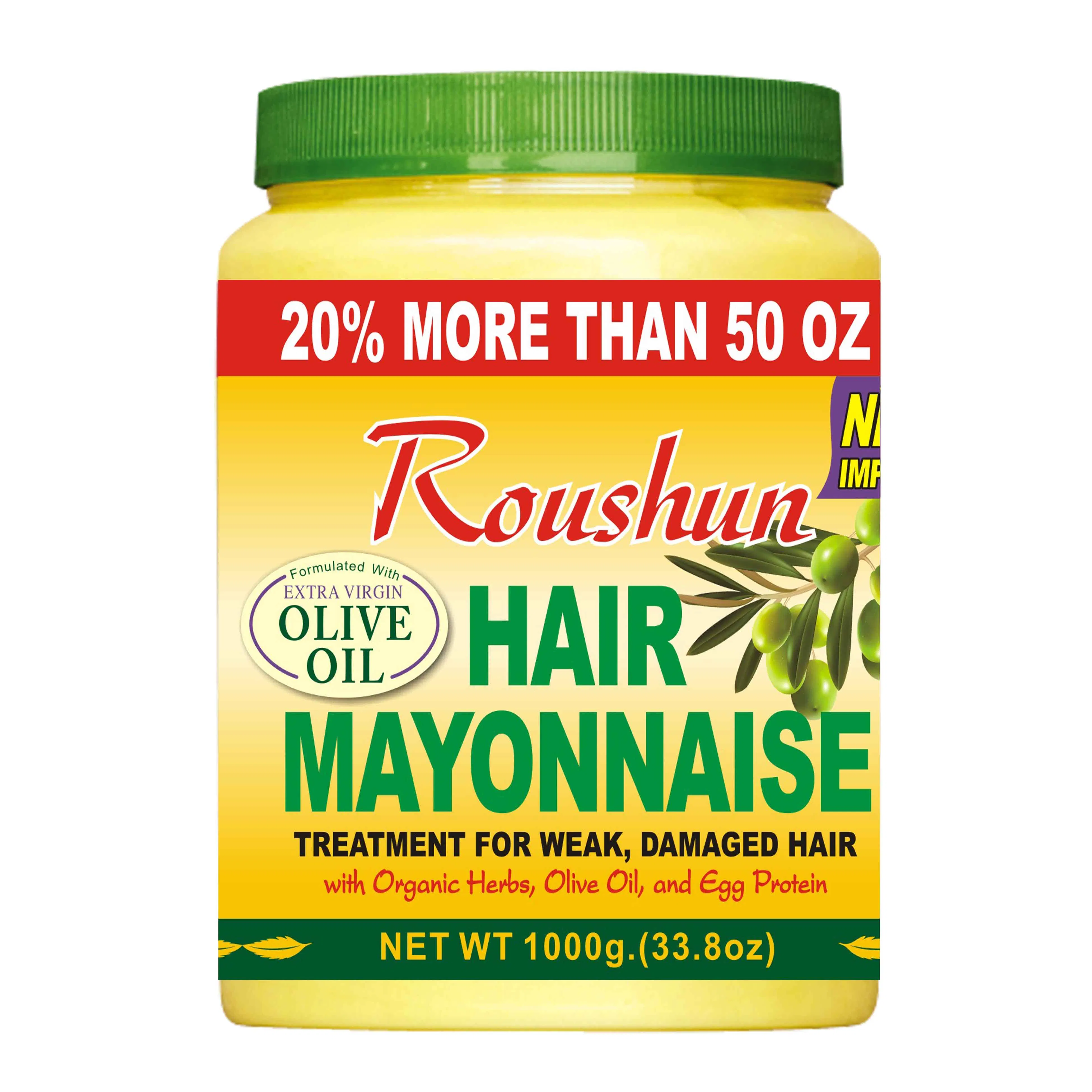 Roushun Olive Hair Treatmentfully Natural Smooth Moisturize Nutrition
