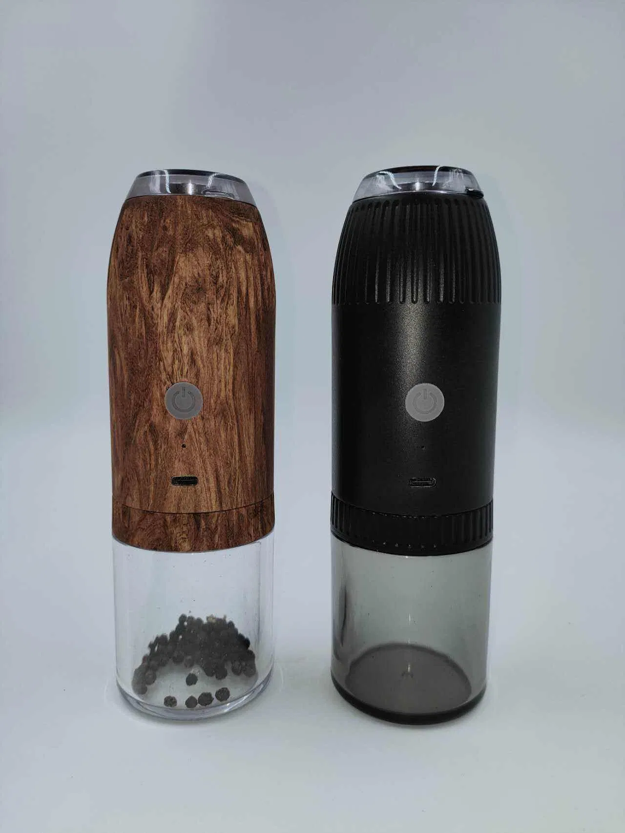 New Design Gravity Automatic Salt and Pepper Grinder USB Charging with Lighting