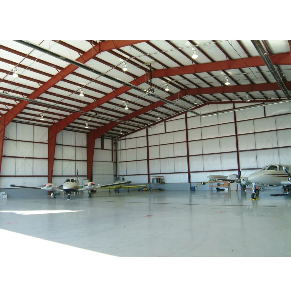 Prefabricated Steel Hangar Building with SGS Certification