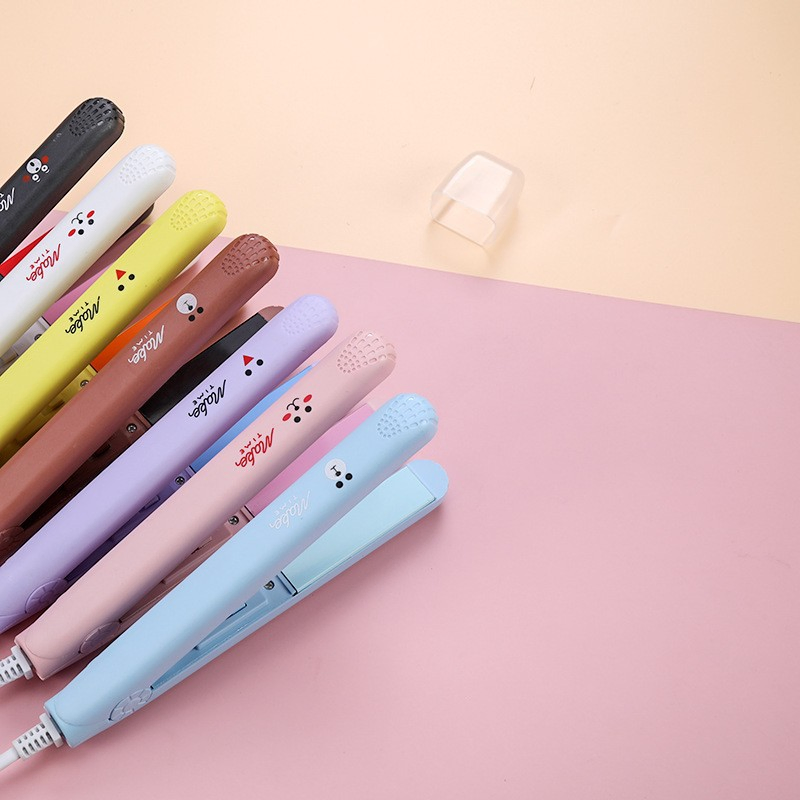 Mini Hair Straightener Ceramic Portable Mini Hairs Curler Hair Crimper