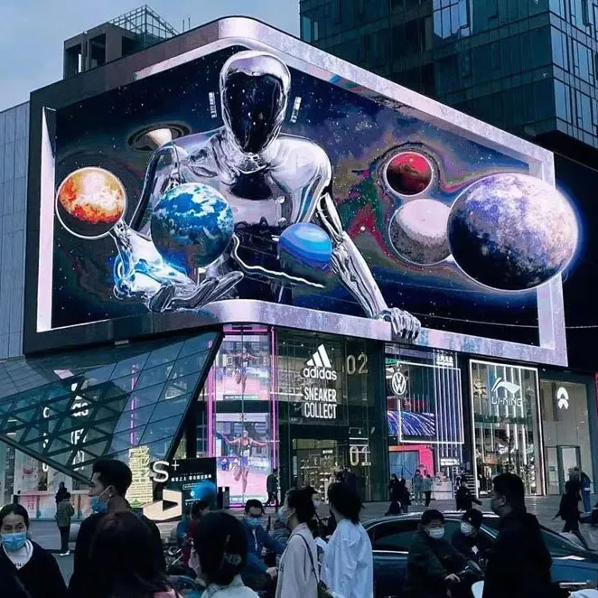 P8 Billboards Stage Background Outdoor Advertising LED Display Screen Prices LED Display Panels 3D Digital Signage Billboard