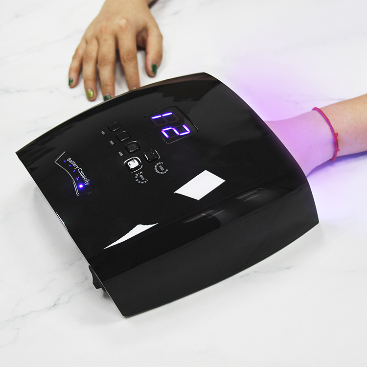 Rechargeable 66W Cordless UV LED Gel Nail Dryer Lamp