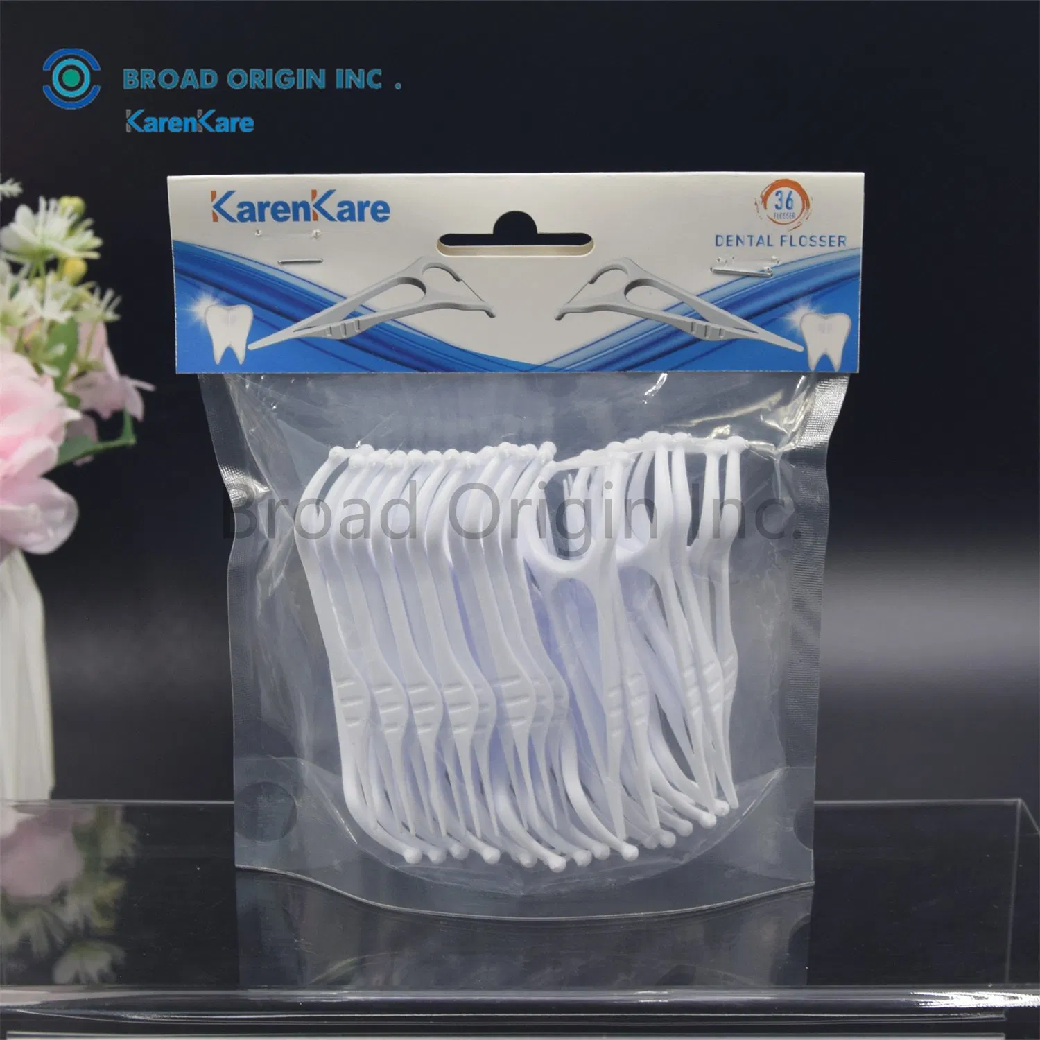 Cleaning Teeth PTFE Y-Type Dental Floss Pick (Floss stick) Oral Care