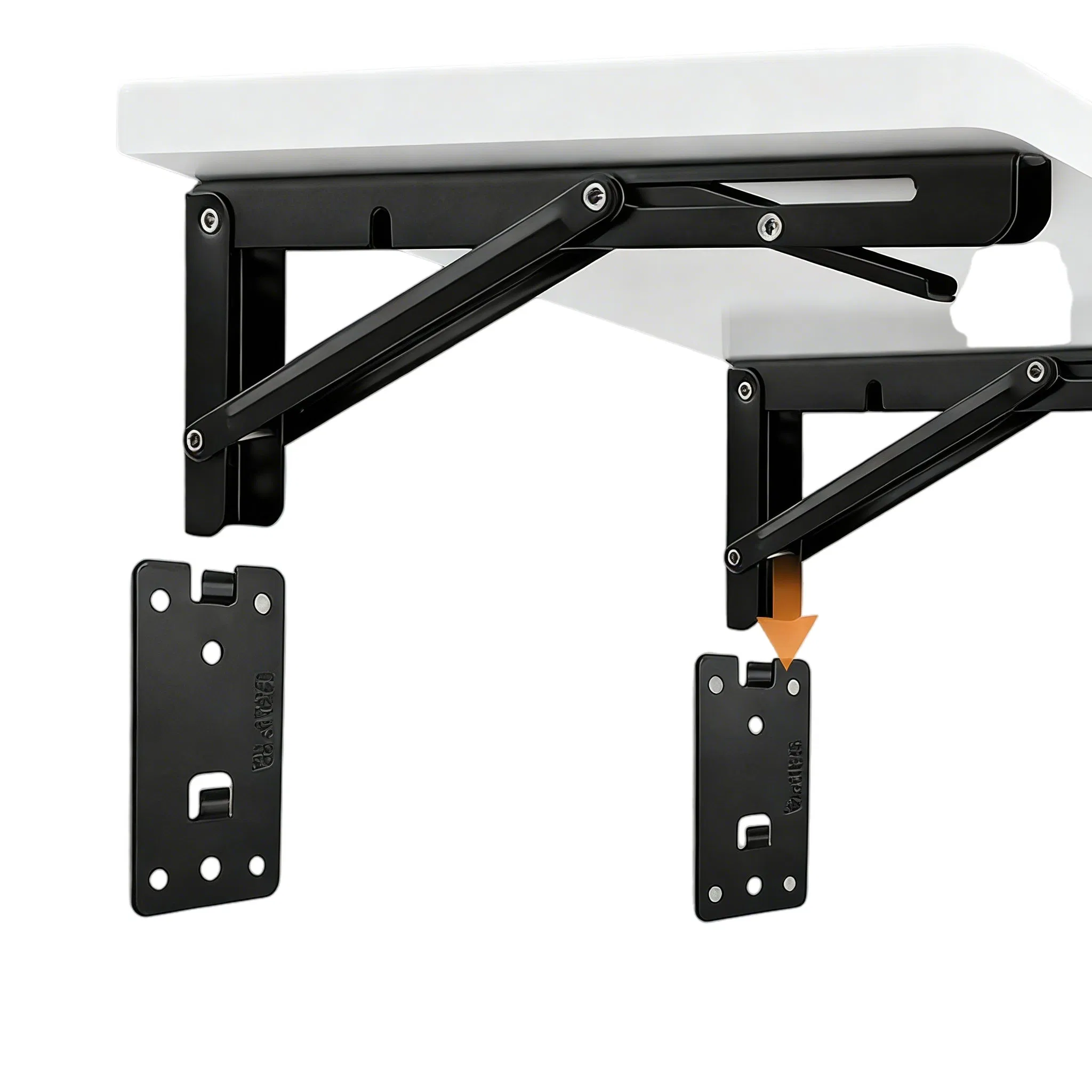 Sturdy Folding Bracket for Easy Installation and Maximum Durability Furniture Hardware