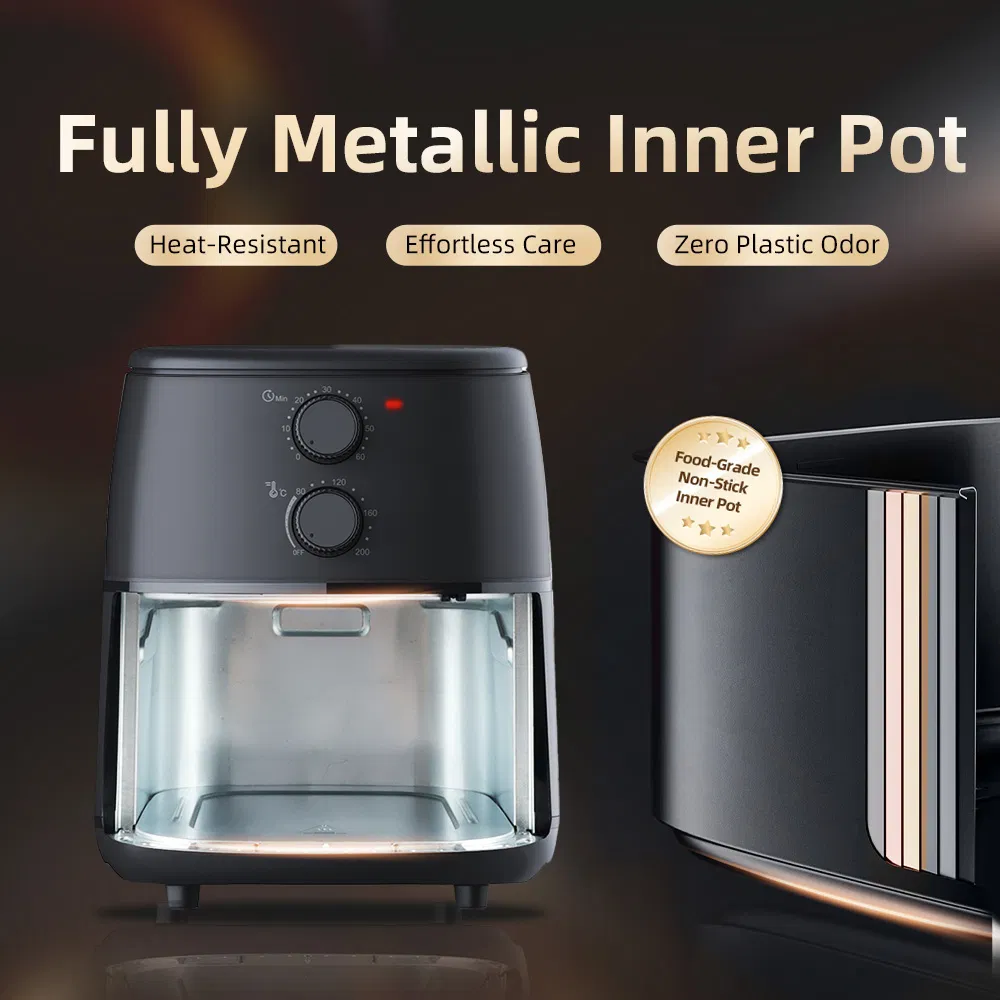 4L Healthy Air Fryer with Rapid Cooking Technology for Crispy Meals