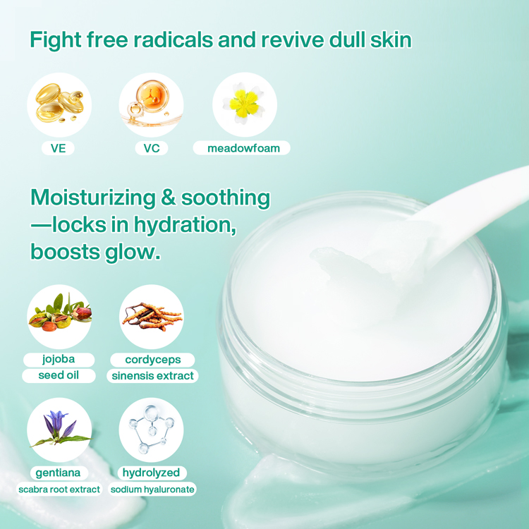Customized Vegan Herbal Makeup Remover Balm Nourishing Melt Use for Face Lip Eye