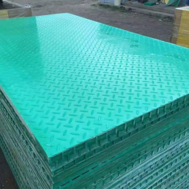 Hongwo 25mm Thickness FRP Grating Fiberglass Walkway Trench Cover GRP Grating Floor