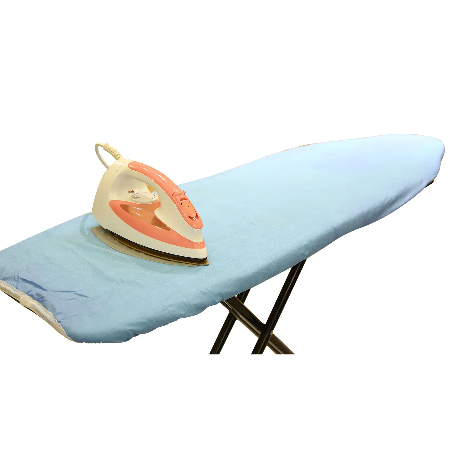 Metallic 100% Cotton Ironing Board Cover Better Heat Reflection Thick Felt Pad