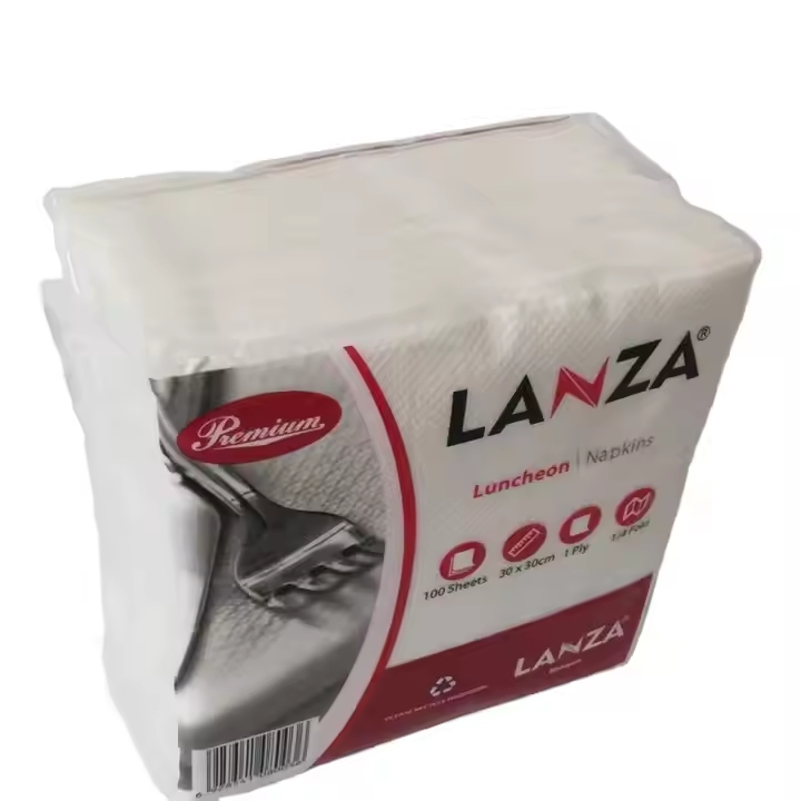 Soft 1-Ply 30*30cm White/Color Napkins for Party, Restaurant