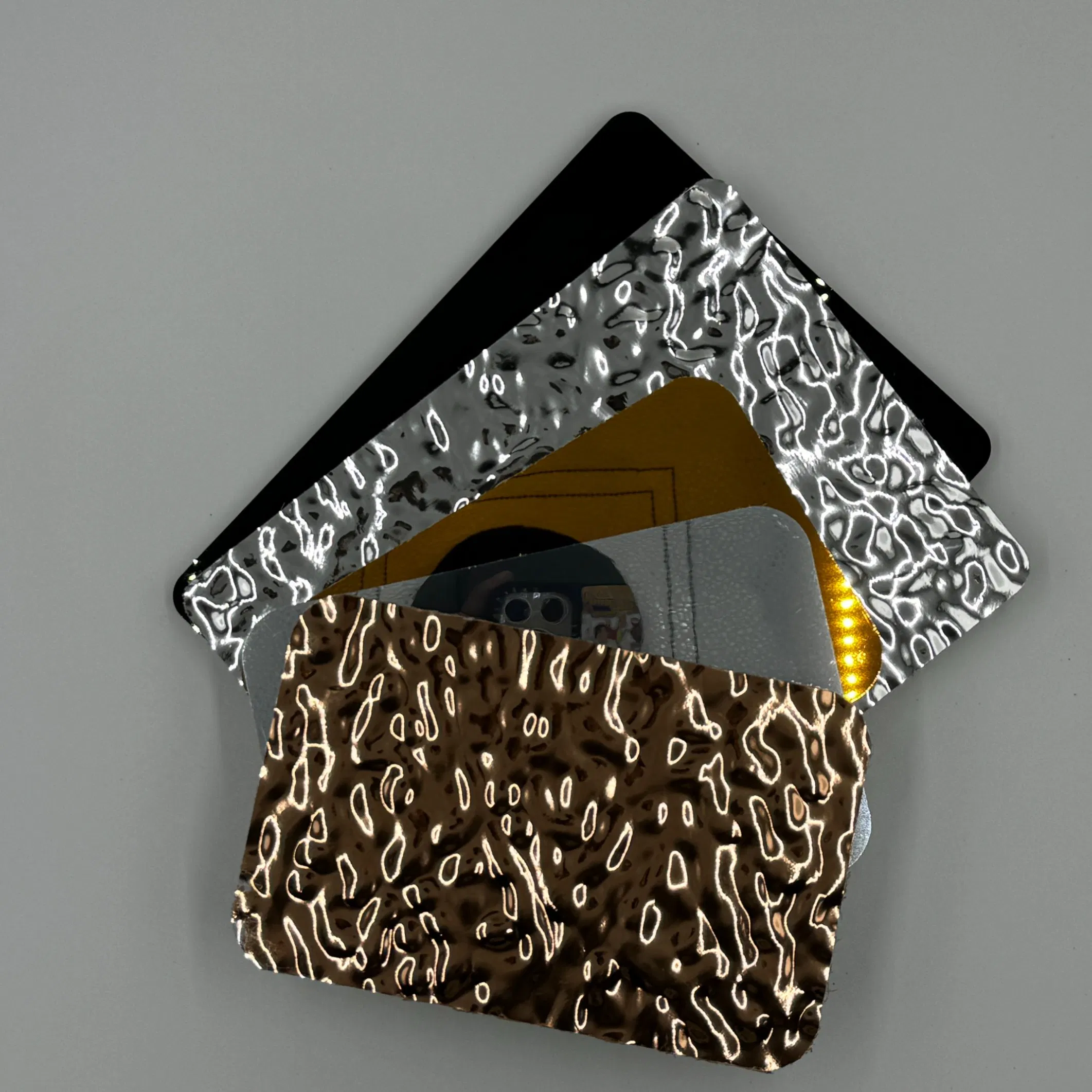 5mm Waterproof Modern Bamboo Carbon Fiber Charcoal Wood Veneer Wall Panel