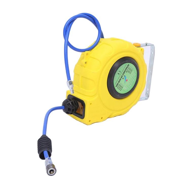 Auto Retractable Air Hose Reel Air Polishing Car Washing Air Hose Reel